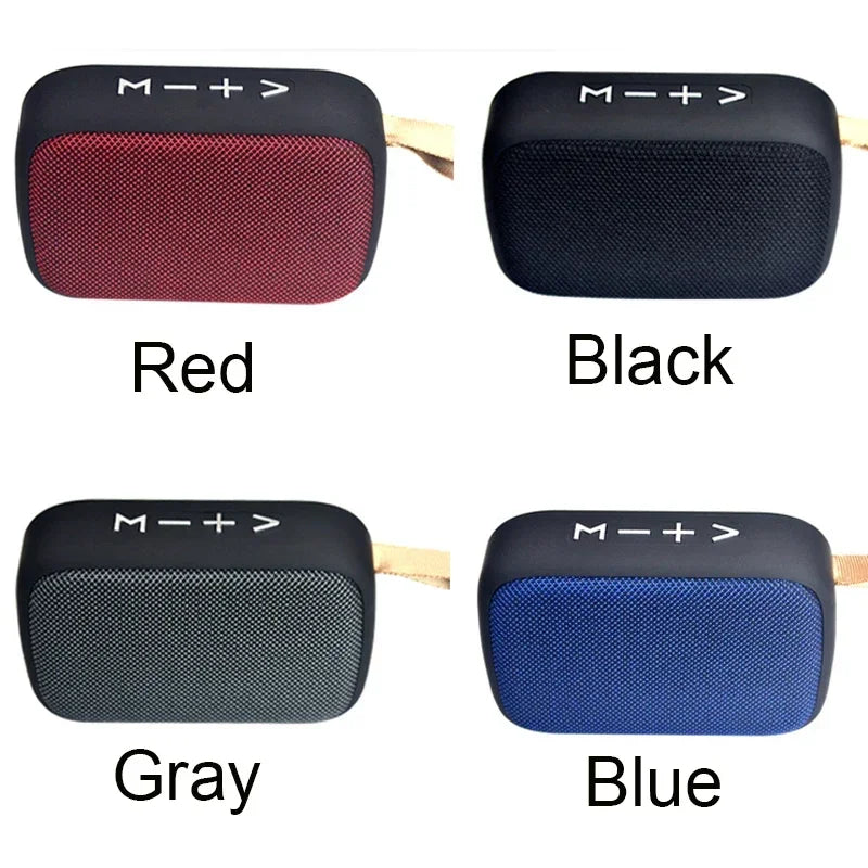 Tyghögtalare Bluetooth Trådlös anslutning Bärbar Utomhussport Ljud Stereo Stöd Tf-kort Mobiltelefon Universell