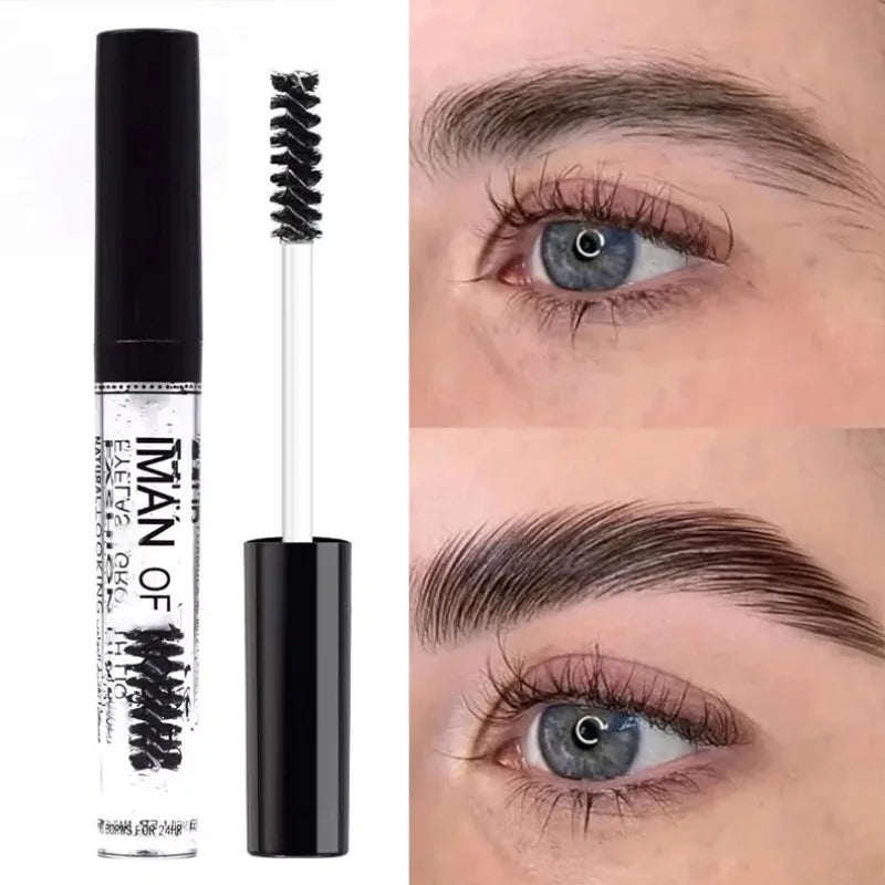 Tredimensionell ögonbrynsformande tvål ögonbrynsgel textur skapar naturliga ögonbryn stylingkräm vattentät snabbtorkande makeup