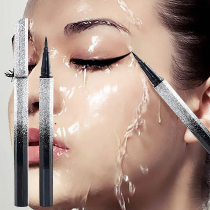 Ultratunn Vattentät Flytande Eyeliner Koreansk Makeup För Kvinnor Snabbtorkande Slät Eyeliner Långvarig Nedre Ögonfranspenna Kosmetika