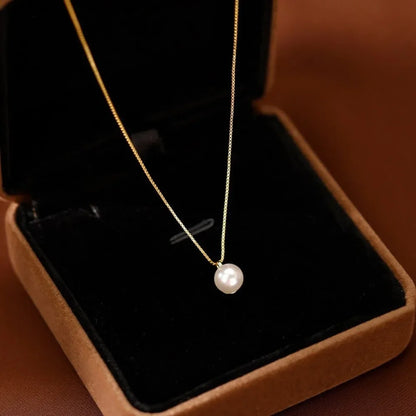 Elegant Halsband med Imitationspärlor, Justerbar Nyckelbenskedja, För Kvinnor, Smycken, Gåvor