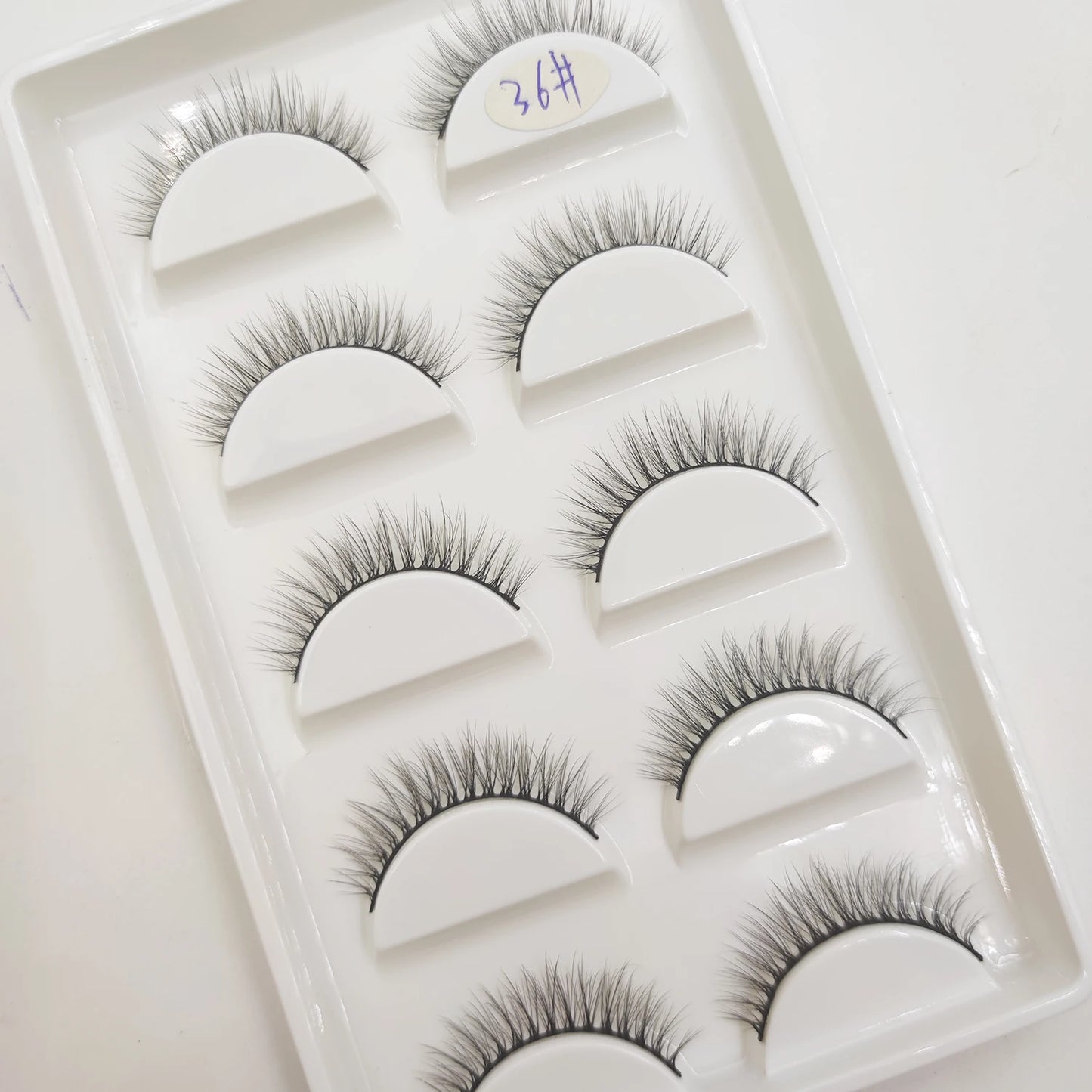 38 stilar 5 par ögonfransar naturliga 3D mink lösögonfransar smink lösögonfransar falska ögonfransar falska cils smink skönhetsverktyg grossist