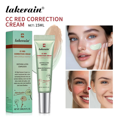 Återfuktande Korrigerande CC-kräm Vattentät Anti-svett Makeup Före Concealer Varaktig Kvinnors Makeup Skydda Huden Erborian Make