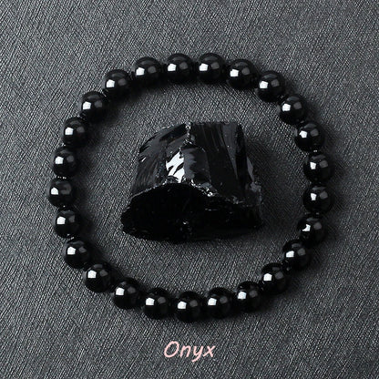 Naturlig drakeblodsten elastiska armband kvinnor män charm dinosaurie jaspis pärlor helande smycken yoga meditation armband gåva