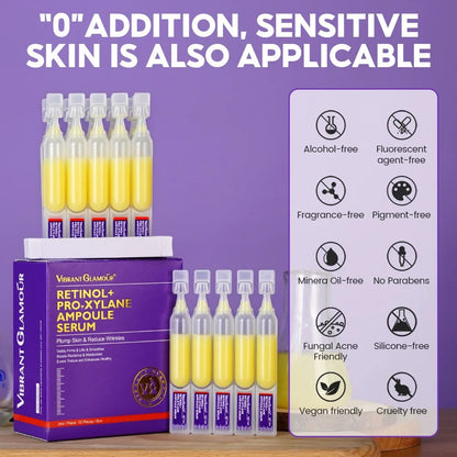 Retinol + Pro-xylane Ampullserum Lugnar, Reparerar, Stärker huden och Minskar fina linjer