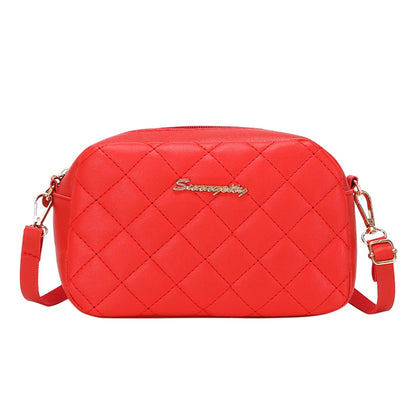 2024 Tofs Liten Messengerväska För Dam Trend Lingge Broderi Kamera Kvinnlig Axelväska Mode Kedja Dam Crossbody Väskor