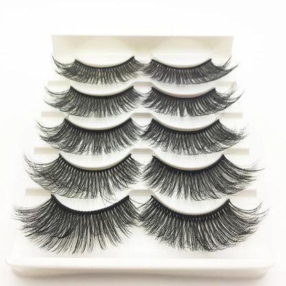 10/2 par minkögonfransar naturliga 3D-fransar falska lösögonfransar makeup dramatiska lösögonfransar grossist ögonfransförlängning makeup verktyg