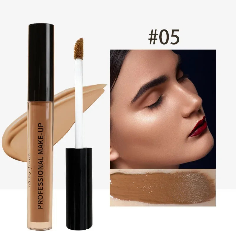 Ögon Ansikte Concealer Flytande Täckning Mörka Ringar Akne Naturlig Makeup Effekt Anti-cerne Bas Foundation Kräm Makeup Kosmetika