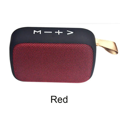 Tyghögtalare Bluetooth Trådlös anslutning Bärbar Utomhussport Ljud Stereo Stöd Tf-kort Mobiltelefon Universell