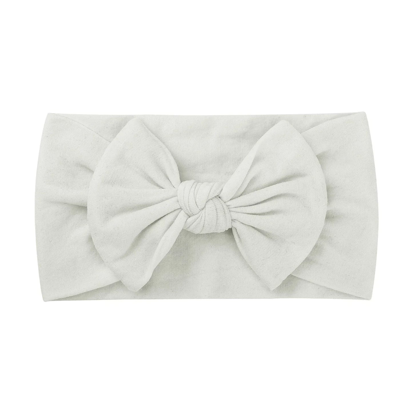 1 st baby nylon huvudduk astique lämplig nyfödd flicka blomma handgjort pannband elastiskt hårband turban småbarn håraccessoarer