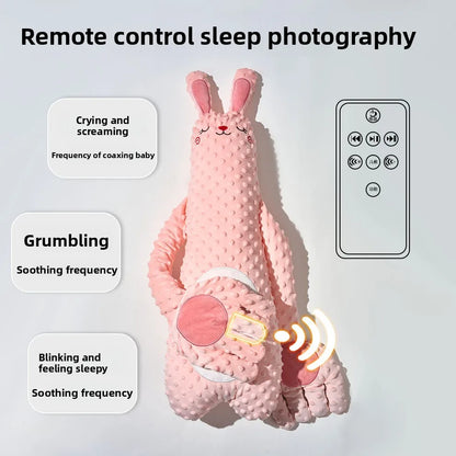 Babysovkudde för nyfödd klappande docka med lugnande handflata fjärrkontroll elektrisk babyhandkudde lugnande handflata klappande
