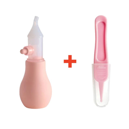 Silikon näsaspirator för babysugpump näsrengörare barn lugnande näsrengöringsanordning näsrengöringsverktyg