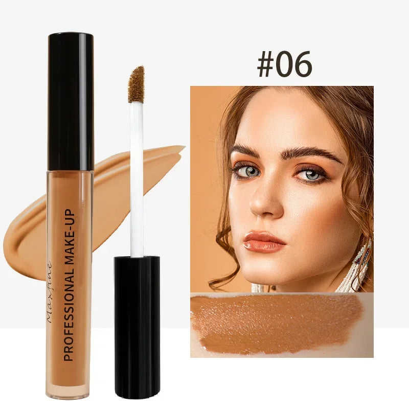 Ögon Ansikte Concealer Flytande Täckning Mörka Ringar Akne Naturlig Makeup Effekt Anti-cerne Bas Foundation Kräm Makeup Kosmetika