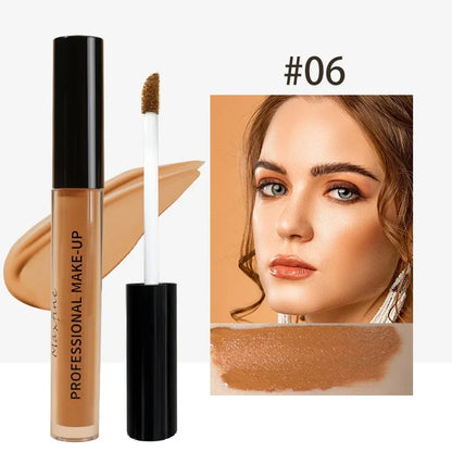 Ögon Ansikte Concealer Flytande Täckning Mörka Ringar Akne Naturlig Makeup Effekt Anti-cerne Bas Foundation Kräm Makeup Kosmetika