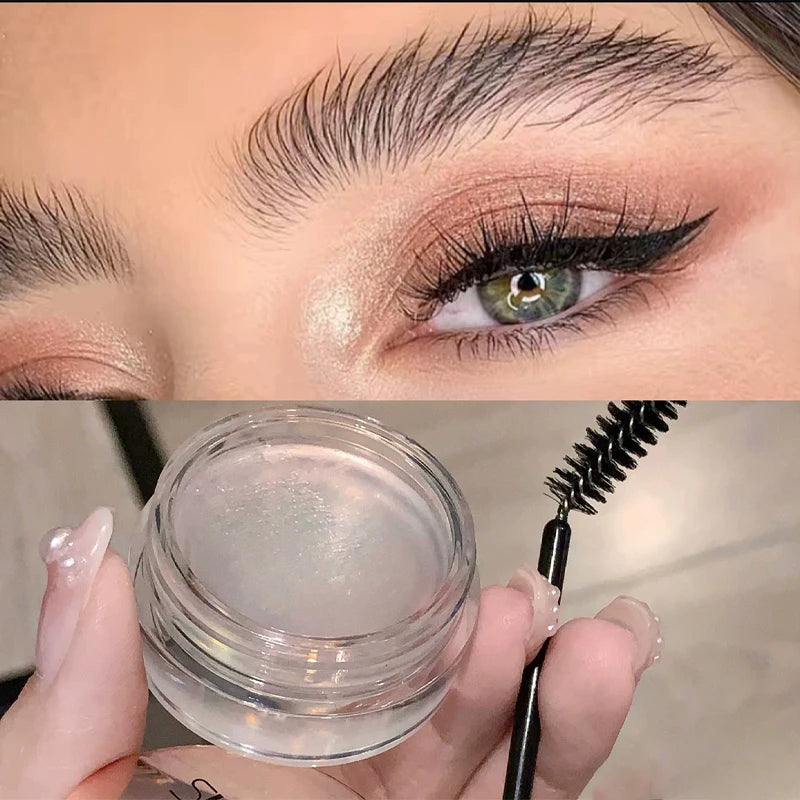 Tredimensionell ögonbrynsformande tvål ögonbrynsgel textur skapar naturliga ögonbryn stylingkräm vattentät snabbtorkande makeup