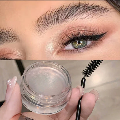 Tredimensionell ögonbrynsformande tvål ögonbrynsgel textur skapar naturliga ögonbryn stylingkräm vattentät snabbtorkande makeup