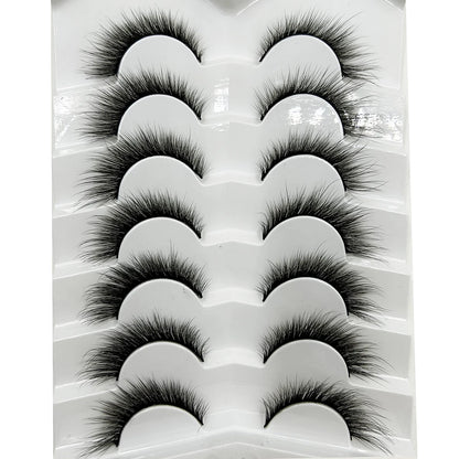 38 stilar 5 par ögonfransar naturliga 3D mink lösögonfransar smink lösögonfransar falska ögonfransar falska cils smink skönhetsverktyg grossist
