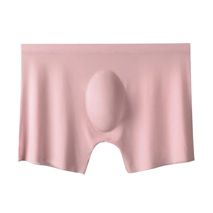 1 st. herrtrosor boxershorts issiden sömlösa sexiga underkläder herrkalsonger herr ultratunna andningsbara boxershorts L-4XL