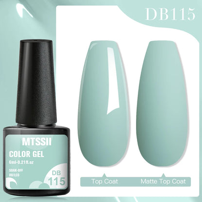 7ml Champagne Guld Silver Reflekterande Nagelgellack Glittrande Skinande Glitter Rosa Röd Nageltillbehör Semi-permanent Gellack