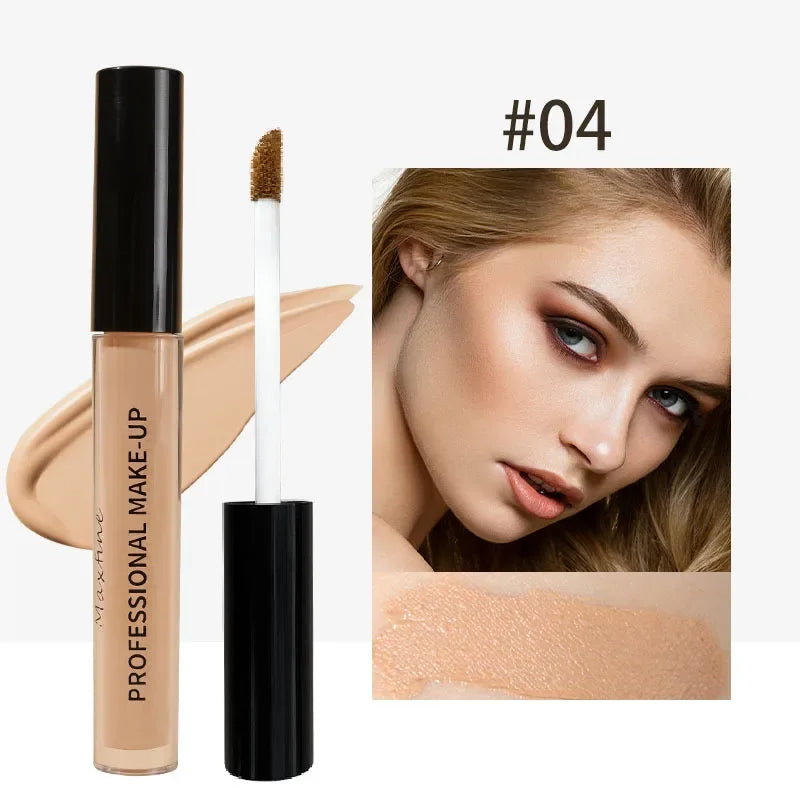 Ögon Ansikte Concealer Flytande Täckning Mörka Ringar Akne Naturlig Makeup Effekt Anti-cerne Bas Foundation Kräm Makeup Kosmetika