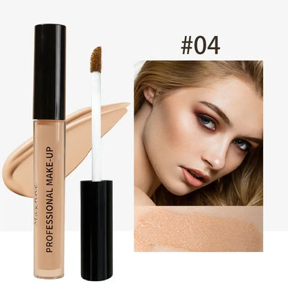Ögon Ansikte Concealer Flytande Täckning Mörka Ringar Akne Naturlig Makeup Effekt Anti-cerne Bas Foundation Kräm Makeup Kosmetika
