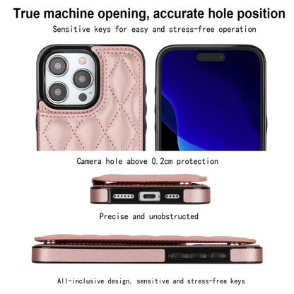 Kortfack Flip Läderfodral För iPhone 16e 15 Pro Max 14 13 12 11 SE 3 2 XS XR 8 7 Plus Plånbok Dubbelknapp Litet Doftande Vind