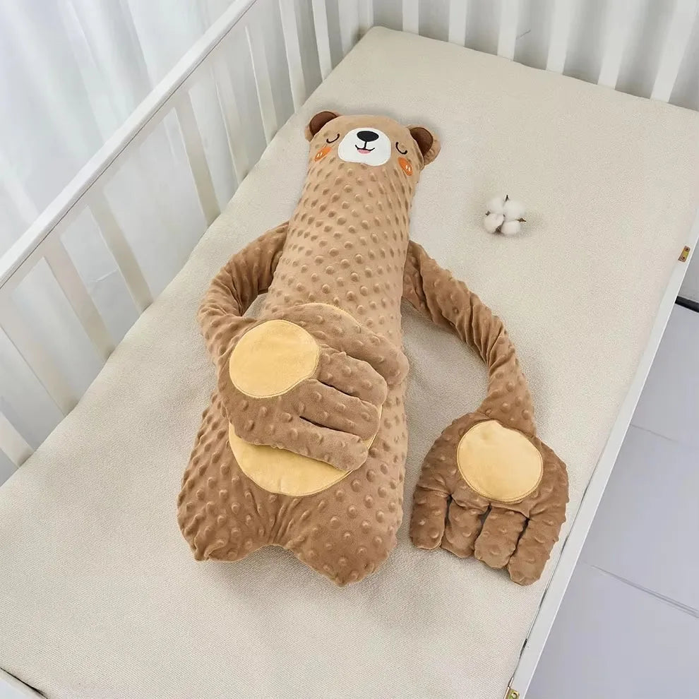 Babysovkudde för nyfödd klappande docka med lugnande handflata fjärrkontroll elektrisk babyhandkudde lugnande handflata klappande